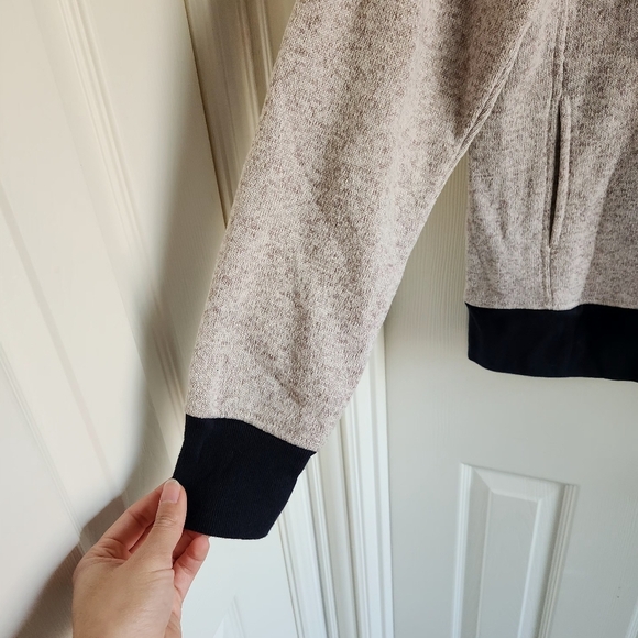 Seattle Seahawks NFL Football Lined 1/4 Zip Sweatshirt Mens Small‎ - Picture 4 of 8